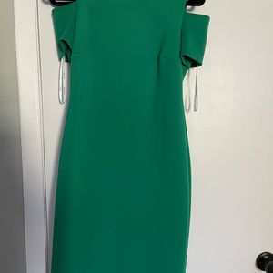 Calvin Klein green dress